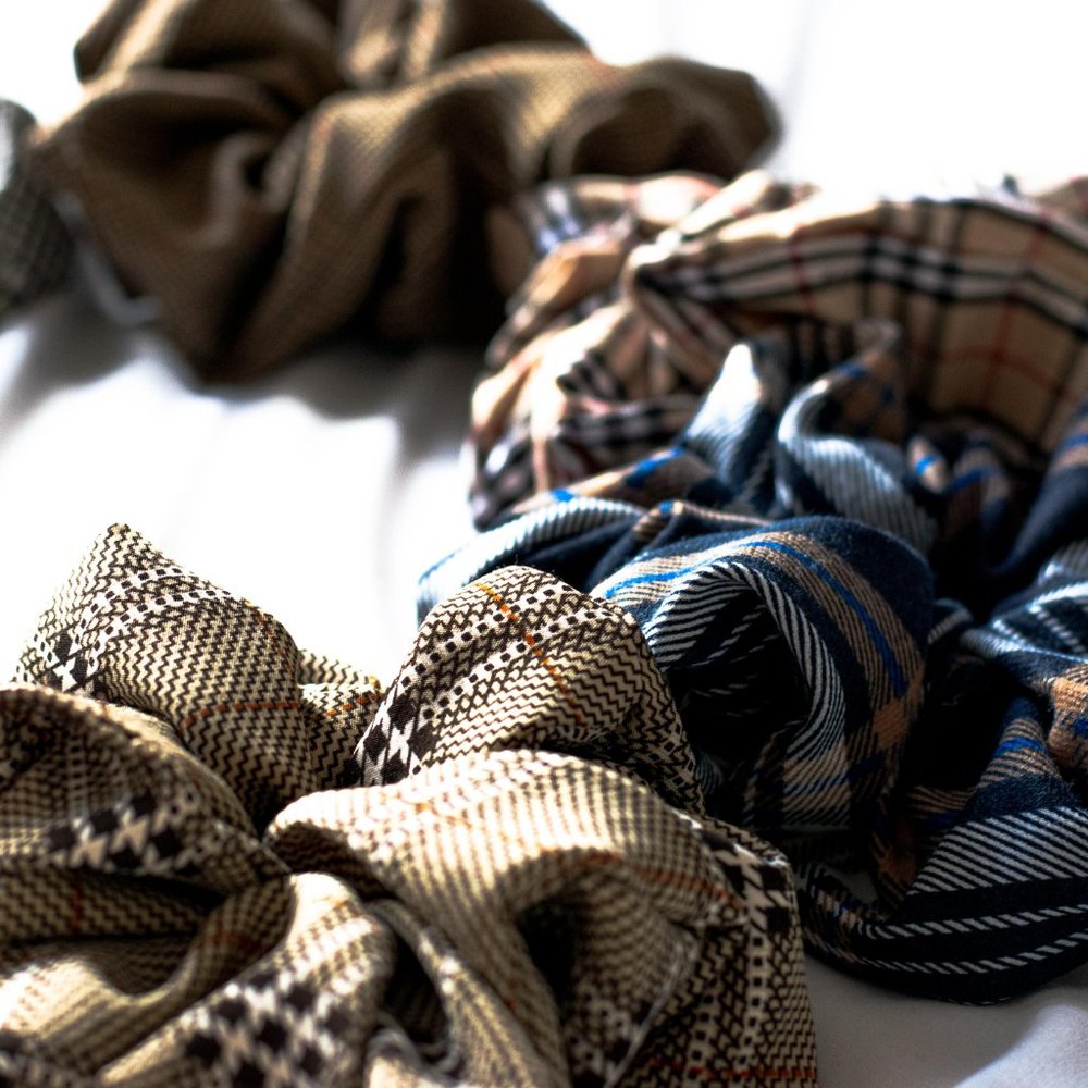 Handmade, Jumbo XL scrunchies!